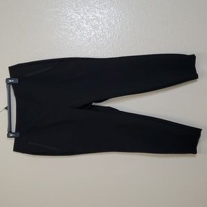 Lane Bryant On the Go Ankle Slim Black Pants Size 18 Work